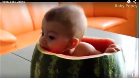 Funny Watermelon Baby   Funny Baby Videos Compilation ...
