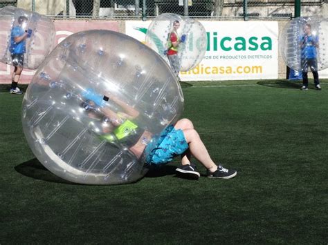 Fútbol burbuja en Zaragoza   Bubble Football Zaragoza   Soccer