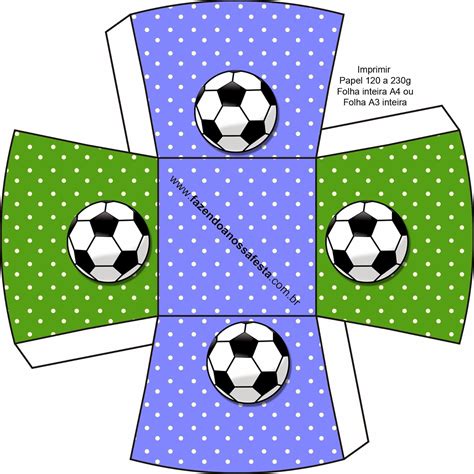 Fútbol: Cajas para Imprimir Gratis. | Ideas y material ...