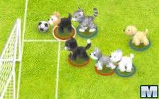 Fútbol con mascotas   Macrojuegos.com