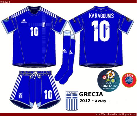 Fútbol Mundial Kits   Uruguay: Selección de Grecia   2012 ...