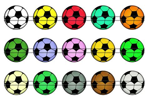 Futbol pelotas imágenes  fútbol  colorido   tapa de la ...