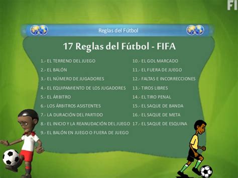 Fútbol y sus Variaciones   Reglamento FIFA: Regla 8,9,11 y 12