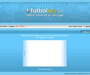 Futbolarg.com: FUTBOLARG.COM   Partidos de futbol en vivo ...