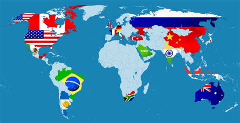 G20 Financeiro. Países que formam o G20   Brasil Escola