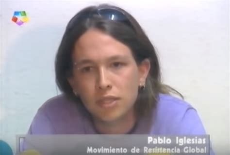 G8 di Genova 2001: c era anche il leader di Podemos, Pablo ...