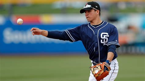 Gabriel Arias, 17, plays in Padres spring training game ...