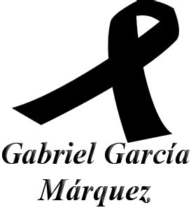 Gabriel García Márquez/ Lazo Crespones Negros de Luto ...