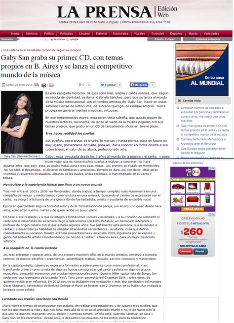 GabySan|Prensa