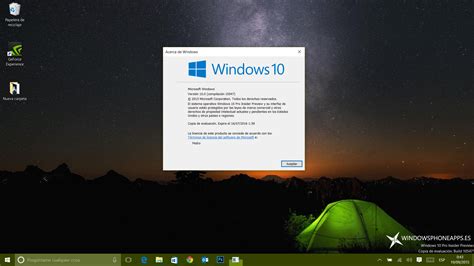 Galeria de la Build 10547 de Windows 10 para PC