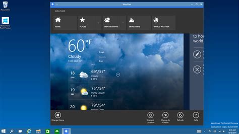 Galería de Windows 10 build 9841 | CiberAdictos