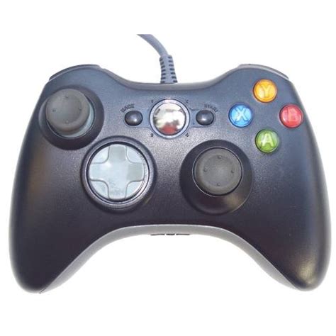 Gamepad Control Usb Alambrico Compatible Xbox 360 Pc Negro ...