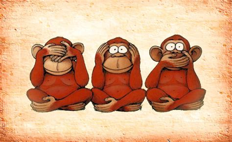 Gandhi s 3 Monkey Reality   गांधी जी के नहीं हैं तीन बंदर ...