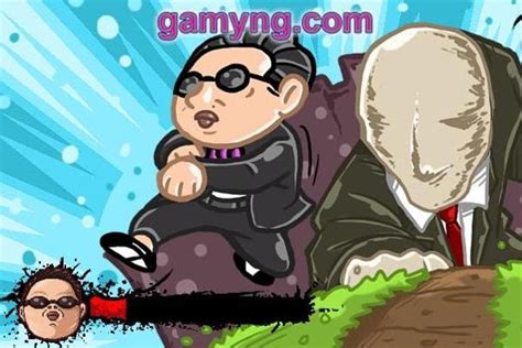 Gangnam Style Flash Game Features Slender Man | TekGabber