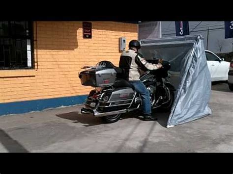 Garage para moto   Carpa estructural para motos   YouTube