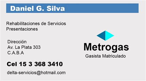 Gasista Matriculado Metrogas: Información sobre el ...