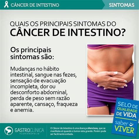 Gastroclínica Florianópolis Principais sintomas do Câncer ...