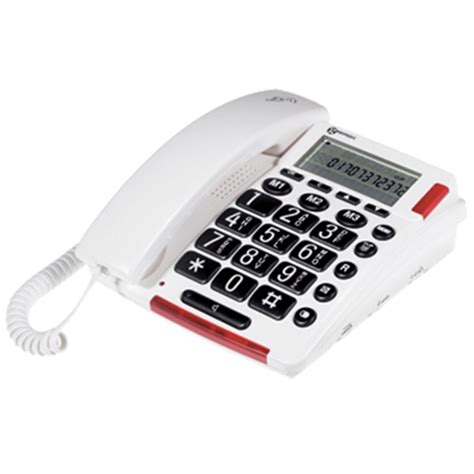 Geemarc CL320 Amplified Corded Phone with Talking Caller ...