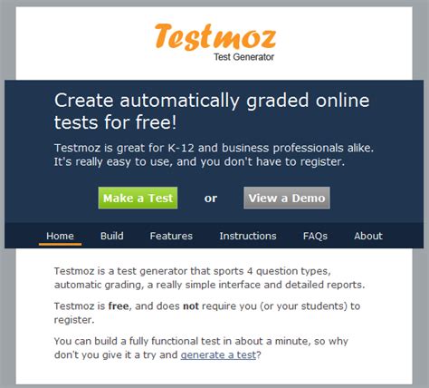 Genera test online totalmente gratis   Inevery Crea