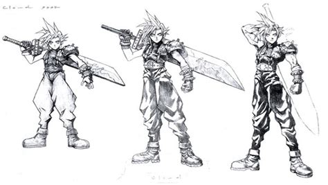 Geniales dibujos y bocetos de Final Fantasy y Kingdom ...