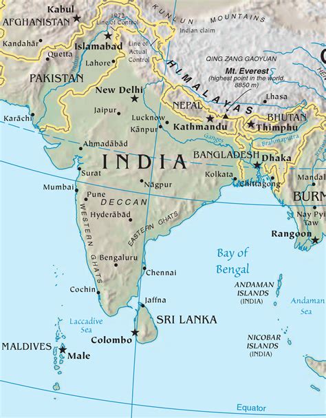 Geografia da Índia – Wikipédia, a enciclopédia livre