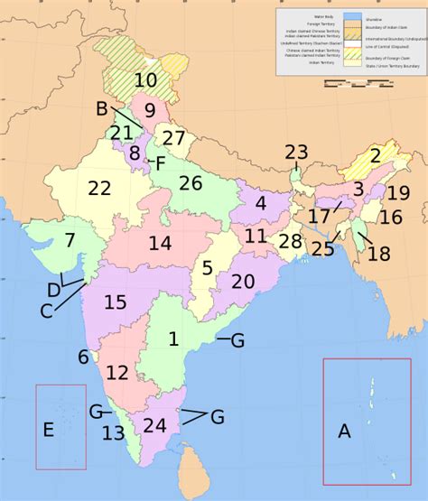 Geografía de la India: Generalidades | La guía de Geografía