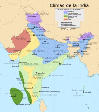 Geografía de la India   Wikipedia, la enciclopedia libre