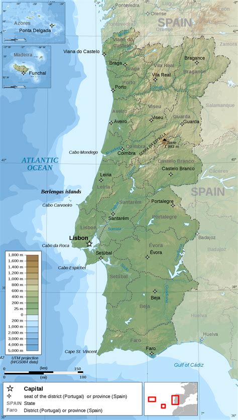Geografía de Portugal   Wikipedia, la enciclopedia libre
