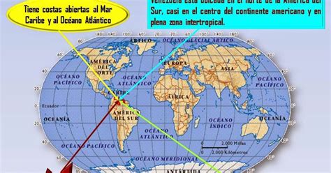 Geografía de Venezuela.: Posición Geográfica de Venezuela