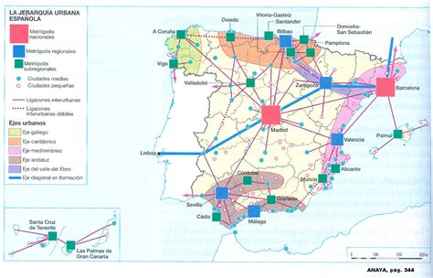 Geografía e Historia: Práctica resuelta. Mapa de la ...