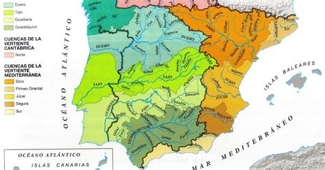 Geografía, Historia y Arte: Las vertientes y cuencas ...