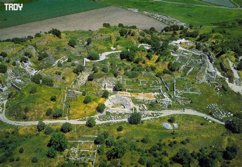 geography archaeology of troy