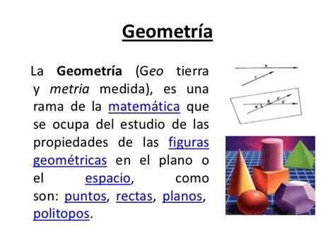 Geometría y sus Aplicaciones