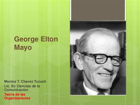 George elton mayo