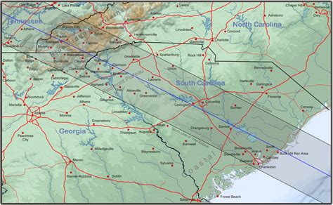 Georgia and the Carolinas | Eclipsophile