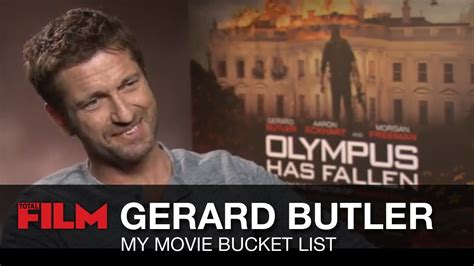 Gerard Butler: Movie Bucket List   YouTube