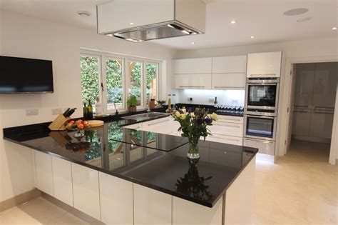 German handle less kitchen kingston Upon Thames with High ...