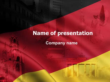 Germany Tricolor Presentation Template for PowerPoint and ...
