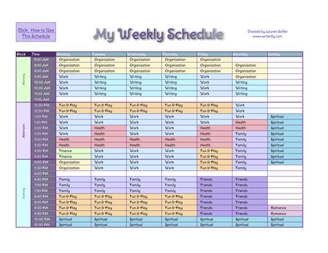Getting Things Done  GTD  – A Weekly Schedule System ...