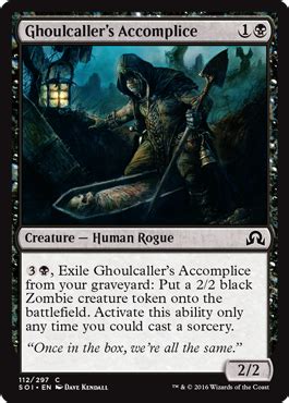 Ghoulcaller s Accomplice from Shadows over Innistrad Spoiler