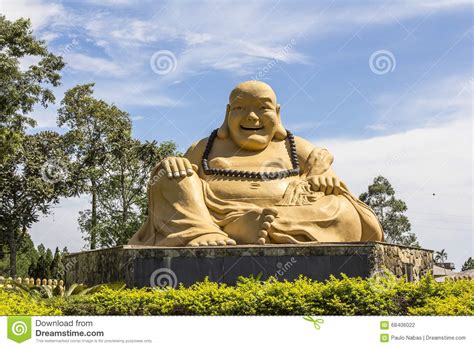 Giant Buda, Buddhist Temple, Foz Do Iguacu, Brazil. Stock ...