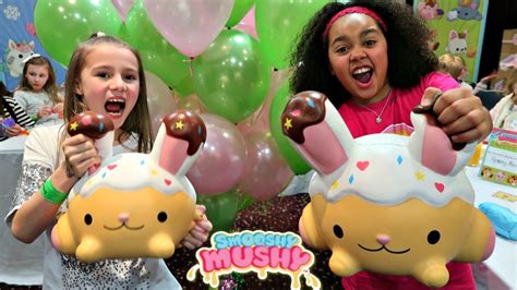 Giant Squishy Toys Challenge!! Smooshy Mushy Party | Toys ...