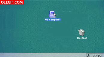 GIF: Mi ordenador a la papelera  Gif #3860