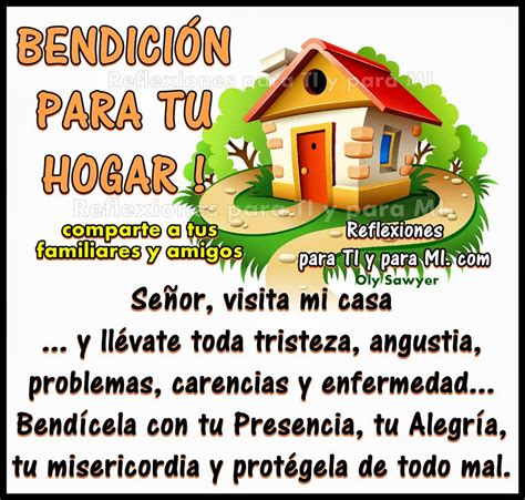 Gifs de oraciones: Bendición del hogar