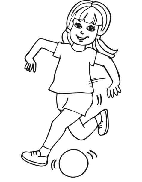 Girl Coloring Pages 2 | Coloring Town