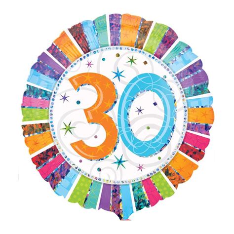 Globo de helio   “30 Cumpleaños” | Regalos.es