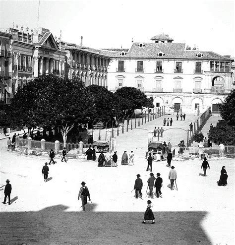 Glorieta de España y Ayuntamiento en 1900 | Fotos Antiguas ...