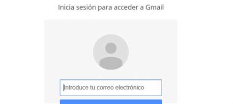 Gmail iniciar sesión