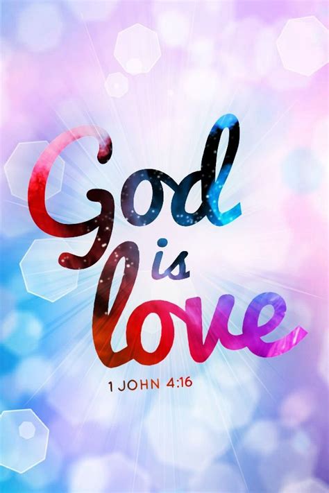 God is love #Scripture | God Breathed | Pinterest