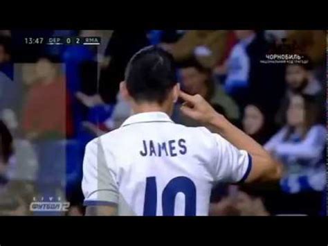 Gol de James Rodriguez hoy || La Coruna 0 Real Madrid 2 ...